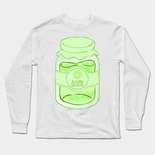 Kawaii Lime Jam Long Sleeve T-Shirt